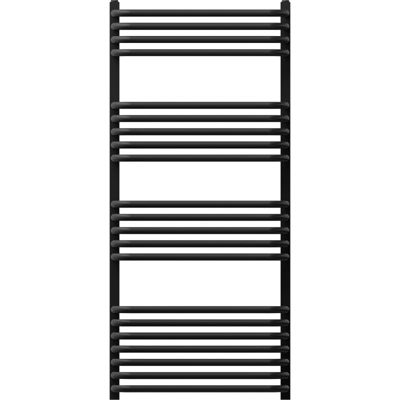 Mexen Apollo radiateur de salle de bain 1210 x 550 mm, 641 W, noir - W117-1210-550-00-70