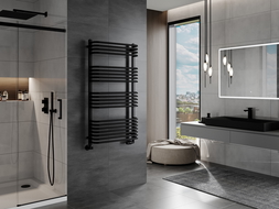 Mexen Apollo radiateur de salle de bain 1210 x 650 mm, 713 W, noir - W117-1210-650-00-70