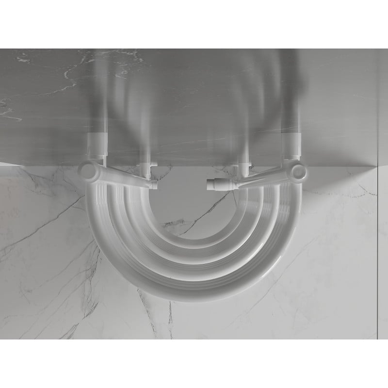 Mexen Eros radiateur de salle de bains 900 x 318 mm, 315 W, blanc - W112-0900-318-00-20