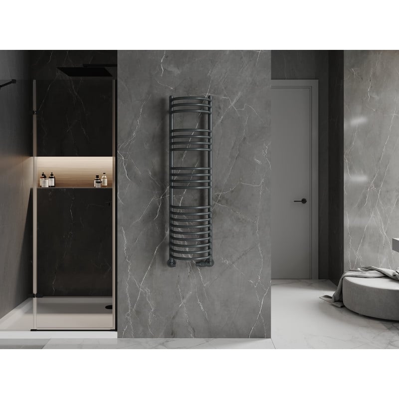 Mexen Eros radiateur de salle de bains 1200 x 318 mm, 421 W, anthracite - W112-1200-318-00-66