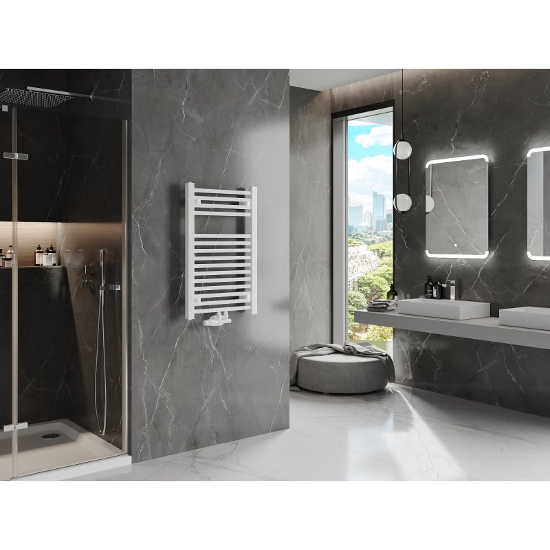Mexen Pluton radiateur de salle de bain 800 x 500 mm, 410 W, blanc - W106-0800-500-00-20