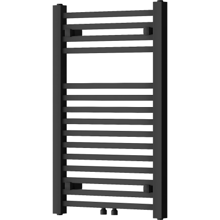 Mexen Pluton radiateur de salle de bain 800 x 500 mm, 410 W, noir - W106-0800-500-00-70