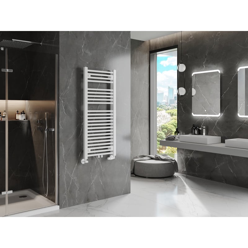 Mexen Pluton radiateur de salle de bain 1200 x 500 mm, 625 W, blanc - W106-1200-500-00-20