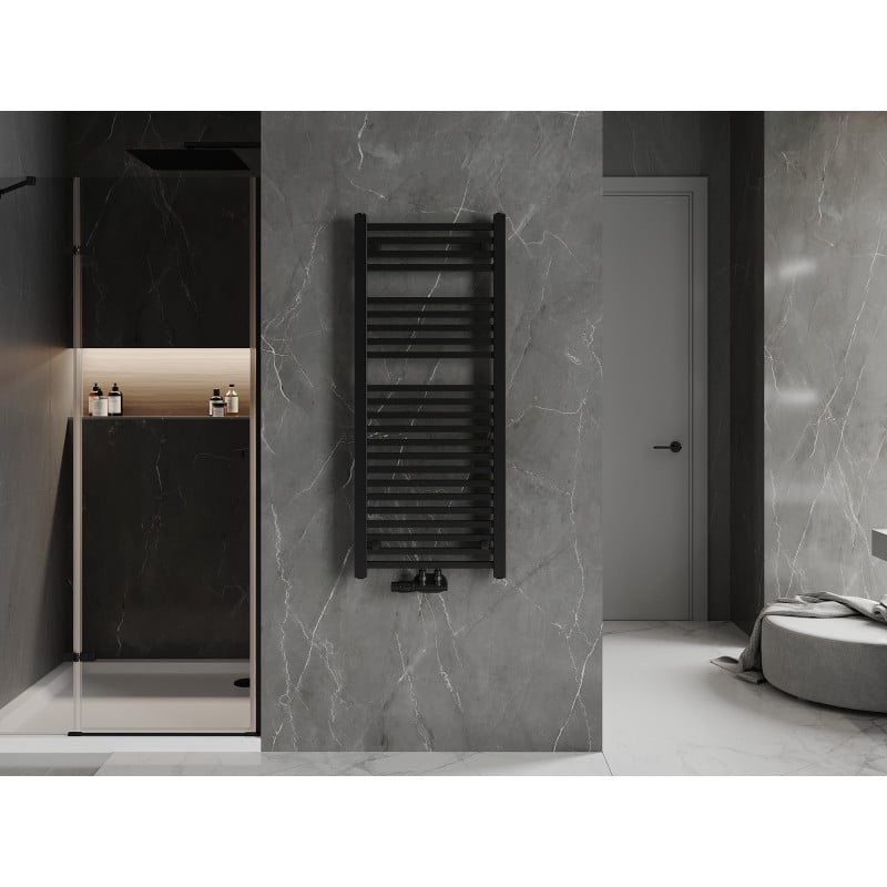 Mexen Pluton radiateur de salle de bains 1200 x 500 mm, 625 W, noir - W106-1200-500-00-70