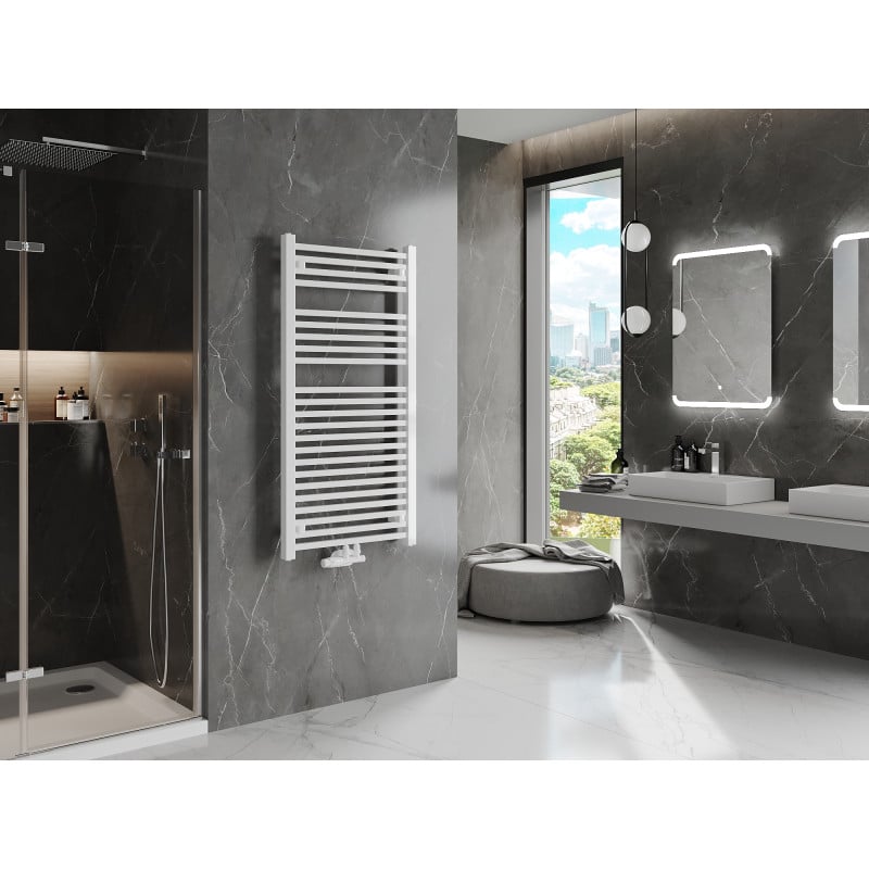 Mexen Pluton radiateur de salle de bain 1200 x 600 mm, 726 W, blanc - W106-1200-600-00-20