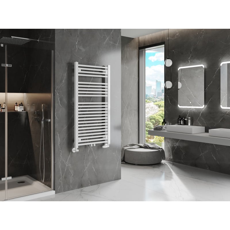 Mexen Pluton radiateur de salle de bain 1200 x 600 mm, 726 W, blanc - W106-1200-600-00-20
