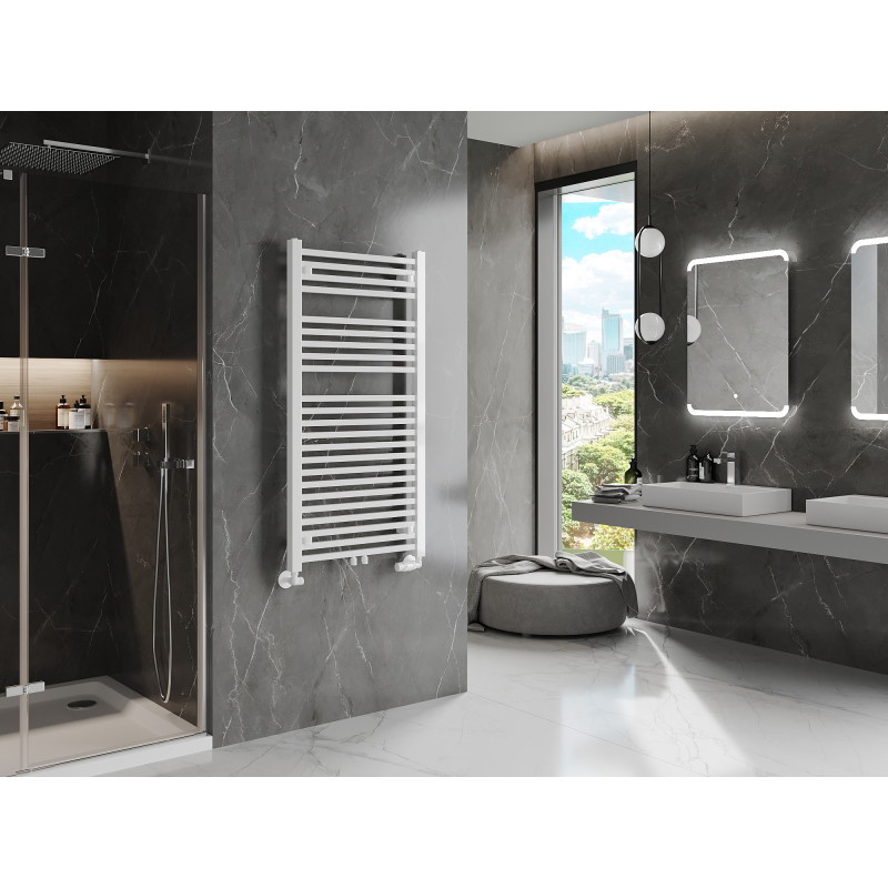 Mexen Pluton radiateur salle de bain 1200 x 600 mm, 726 W, blanc - W106-1200-600-00-20
