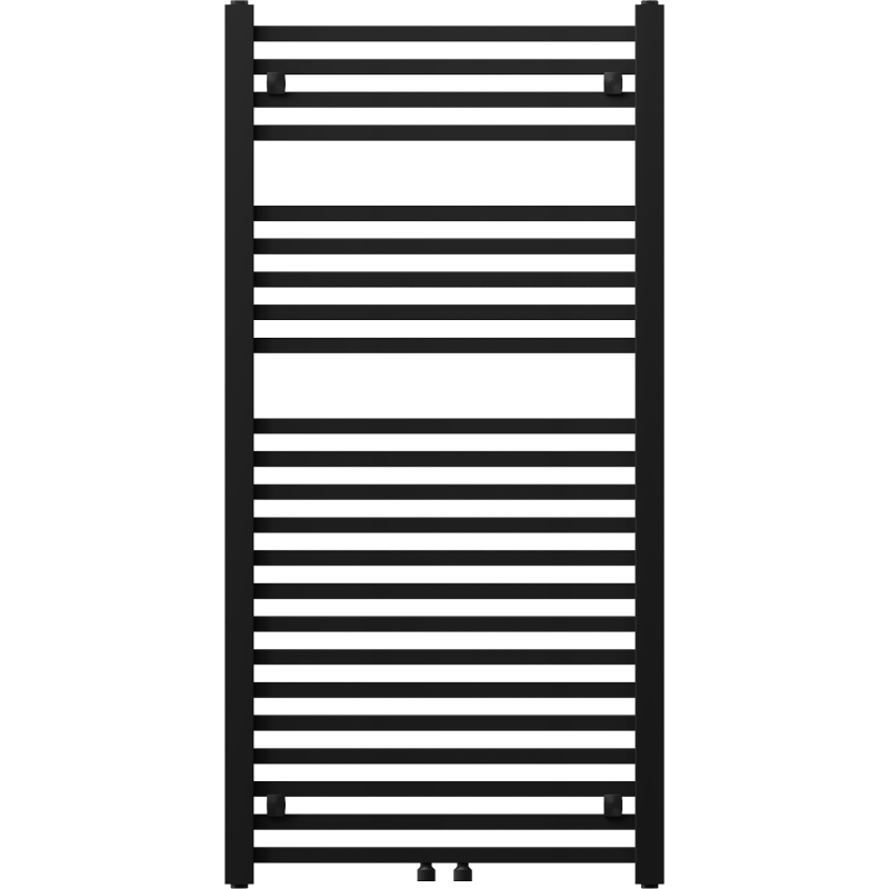 Mexen Pluton radiateur de salle de bain 1200 x 600 mm, 726 W, noir - W106-1200-600-00-70