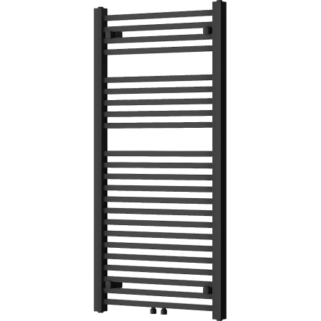 Radiateur de salle de bain Mexen Pluton 1200 x 600 mm, 726 W, noir - W106-1200-600-00-70