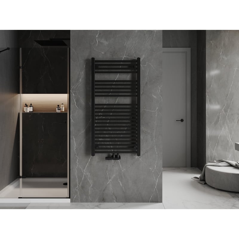Mexen Pluton radiateur de salle de bain 1200 x 600 mm, 726 W, noir - W106-1200-600-00-70