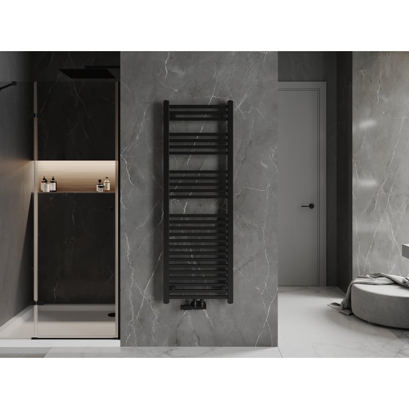 Mexen Pluton radiateur de salle de bain 1450 x 500 mm, 721 W, noir - W106-1450-500-00-70
