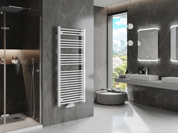 Mexen Pluton radiateur salle de bain 1450 x 600 mm, 835 W, blanc - W106-1450-600-00-20
