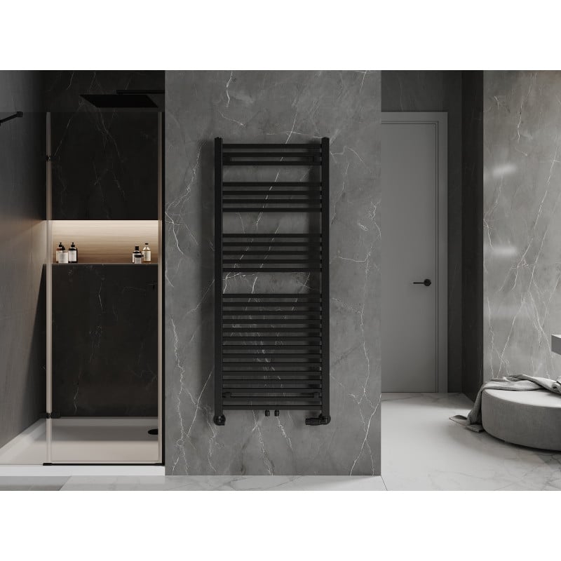 Mexen Pluton radiateur de salle de bain 1450 x 600 mm, 835 W, noir - W106-1450-600-00-70