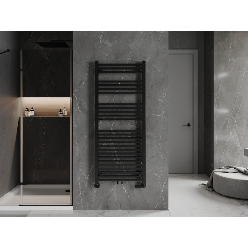 Mexen Pluton radiateur de salle de bains 1450 x 600 mm, 835 W, noir - W106-1450-600-00-70