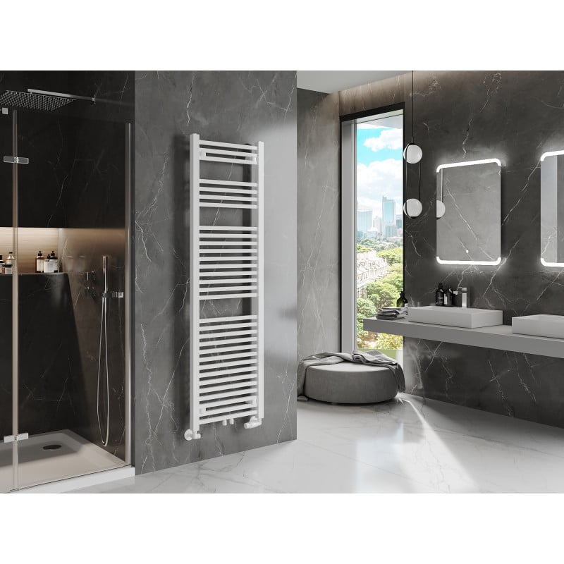 Mexen Pluton radiateur de salle de bain 1700 x 500 mm, 855 W, blanc - W106-1700-500-00-20