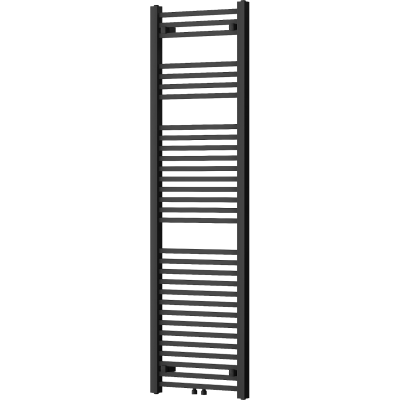 Mexen Pluton radiateur salle de bain 1700 x 500 mm, 855 W, noir - W106-1700-500-00-70