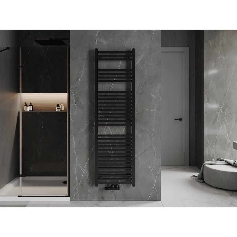 Mexen Pluton radiateur de salle de bain 1700 x 500 mm, 855 W, noir - W106-1700-500-00-70