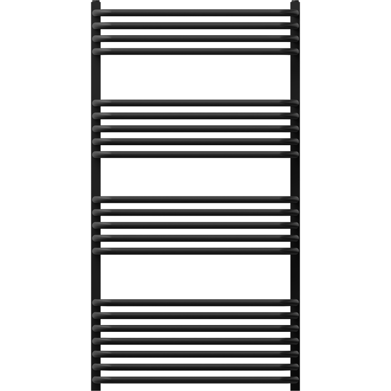Mexen Apollo radiateur de salle de bains 1210 x 650 mm, 713 W, noir - W117-1210-650-00-70