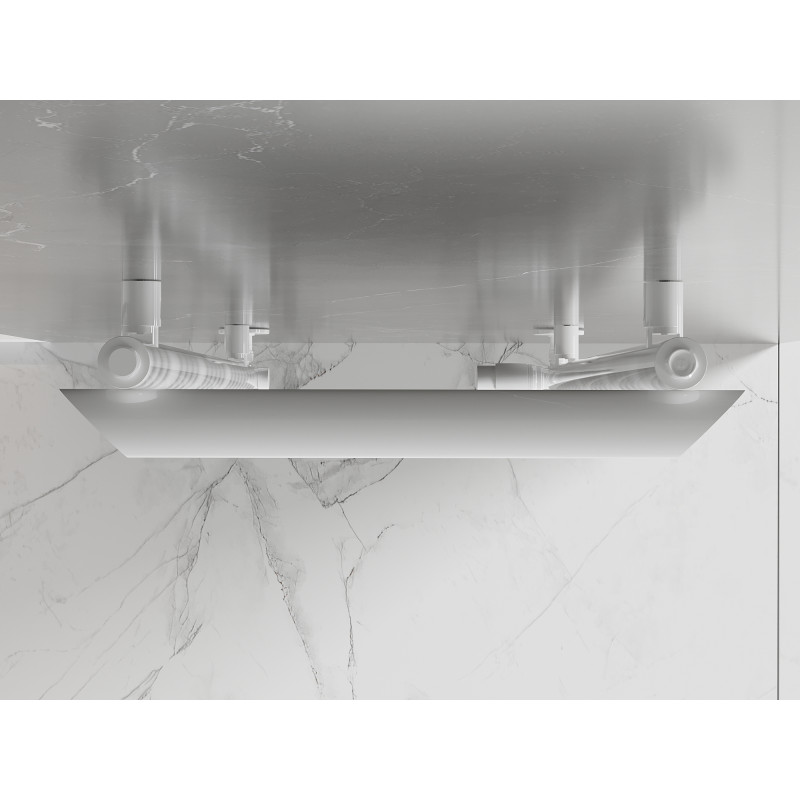 Mexen Akan radiateur de salle de bain 1080 x 500 mm, 784 W, blanc - W121-1080-500-00-20
