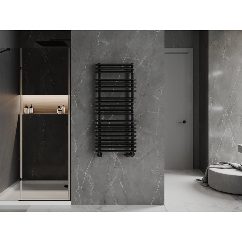 Mexen Akan radiateur de salle de bains 1080 x 500 mm, 784 W, noir - W121-1080-500-00-70