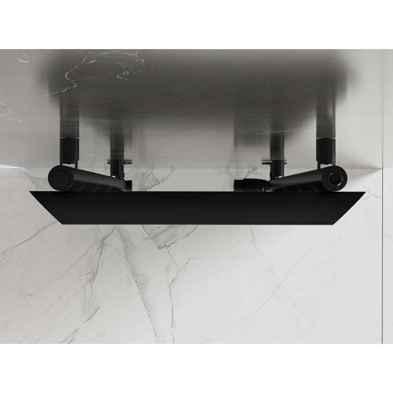 Mexen Akan radiateur de salle de bains 1080 x 500 mm, 784 W, noir - W121-1080-500-00-70