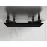 Mexen Akan radiateur de salle de bains 1080 x 500 mm, 784 W, noir - W121-1080-500-00-70