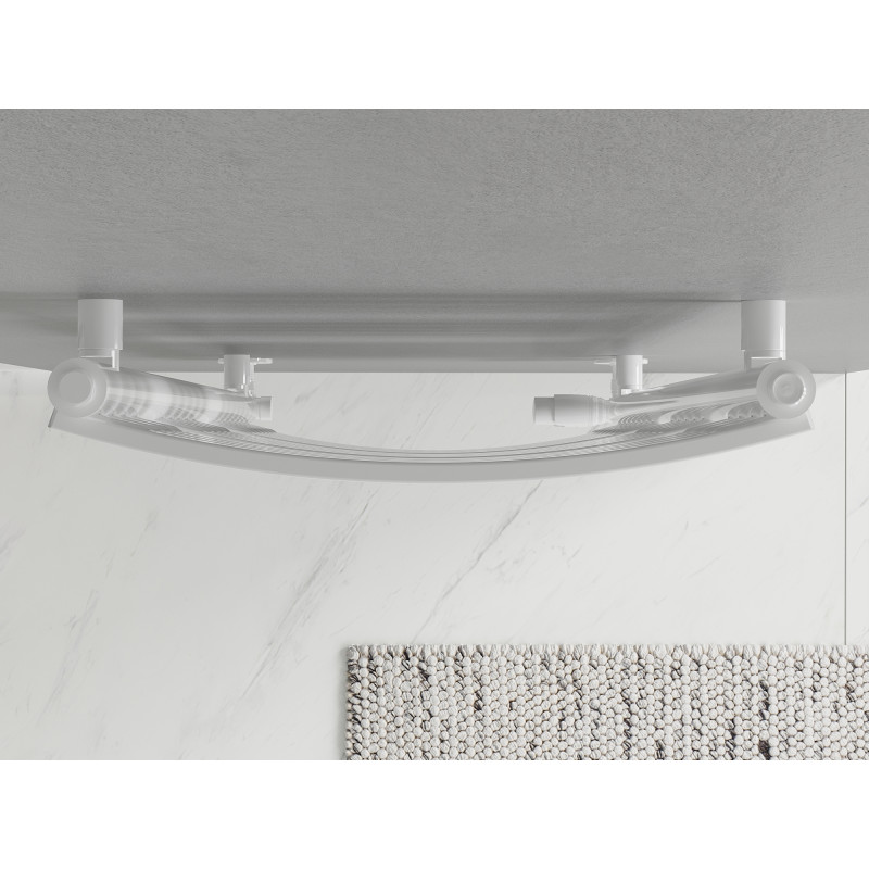 Mexen Bachus radiateur de salle de bain 1200 x 500 mm, 619 W, blanc - W109-1200-500-00-20