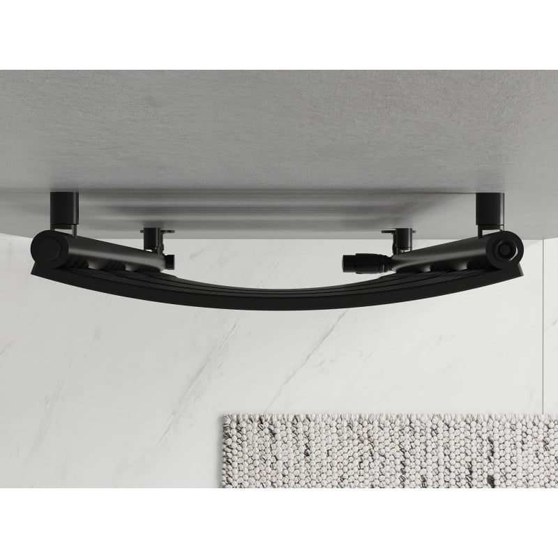 Mexen Bachus radiateur de salle de bains 1200 x 500 mm, 619 W, noir - W109-1200-500-00-70