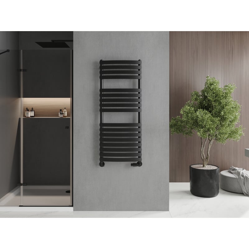 Mexen Bachus radiateur de salle de bains 1200 x 500 mm, 619 W, noir - W109-1200-500-00-70
