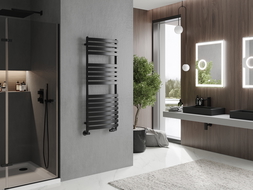 Mexen Bachus radiateur salle de bain 1200 x 500 mm, 619 W, noir - W109-1200-500-00-70