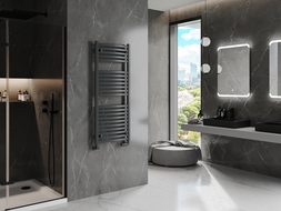 Mexen Helios radiateur de salle de bain 1200 x 500 mm, 567 W, anthracite - W103-1200-500-00-66