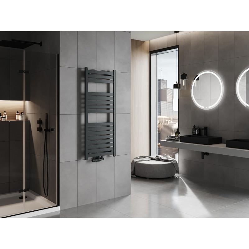 Mexen Uran radiateur de salle de bain 1200 x 500 mm, 534 W, anthracite - W105-1200-500-00-66