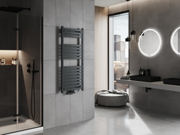 Mexen Uran radiateur de salle de bain 1200 x 500 mm, 534 W, anthracite - W105-1200-500-00-66