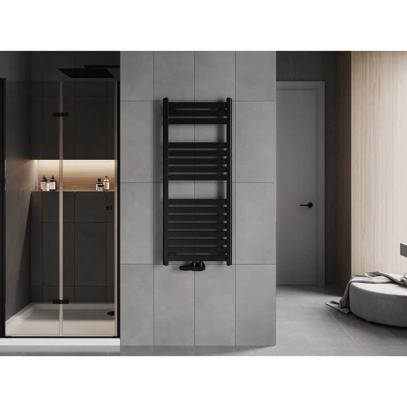 Mexen Uran radiateur de salle de bain 1200 x 500 mm, 534 W, noir - W105-1200-500-00-70