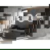 Radiateur de salle de bain Mexen Uran 1200 x 500 mm, 534 W, noir - W105-1200-500-00-70