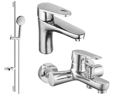 Mexen Kama DS75 ensemble de bain, chromé - 72503DS75-00