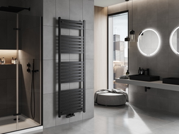 Mexen Uran radiateur de salle de bains 1800 x 600 mm, 934 W, noir - W105-1800-600-00-70