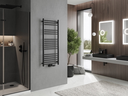 Mexen Yodo radiateur de salle de bain 1200 x 500 mm, 382 W, noir - W113-1200-500-00-70