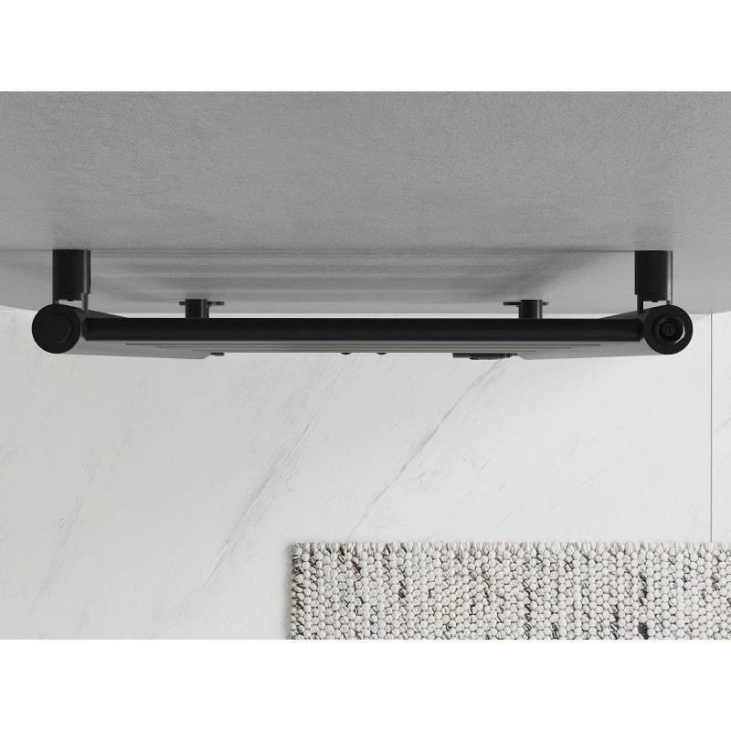 Mexen Yodo radiateur de salle de bain 1200 x 500 mm, 382 W, noir - W113-1200-500-00-70