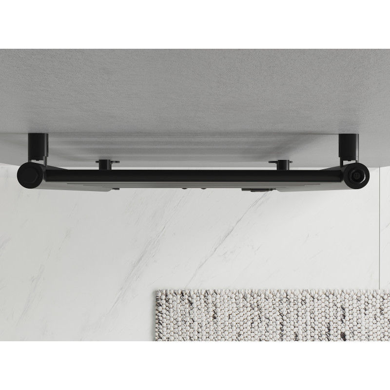 Mexen Yodo radiateur de salle de bains 1200 x 500 mm, 382 W, noir - W113-1200-500-00-70