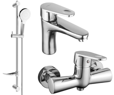 Mexen Kama DF05 ensemble de douche, chrome - 72504DF05-00