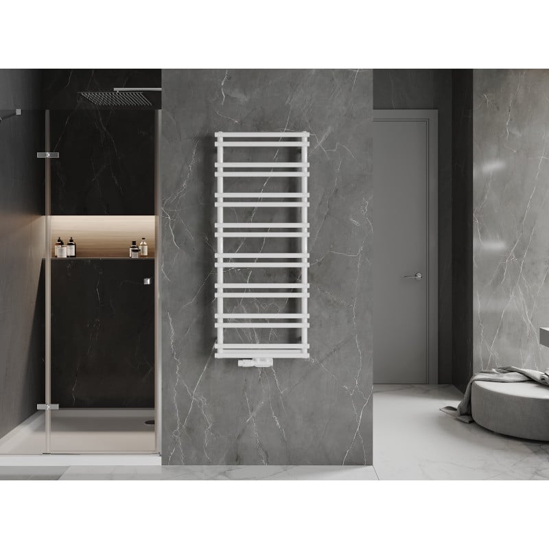 Mexen Saturn radiateur de salle de bain 1200 x 500 mm, 409 W, blanc - W108-1200-500-00-20