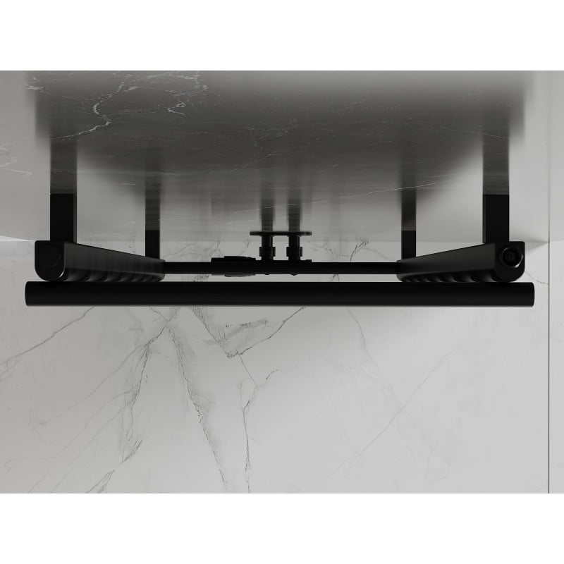Mexen Saturn radiateur de salle de bains 1200 x 500 mm, 409 W, noir - W108-1200-500-00-70