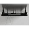 Mexen Saturn radiateur de salle de bains 1200 x 500 mm, 409 W, noir - W108-1200-500-00-70