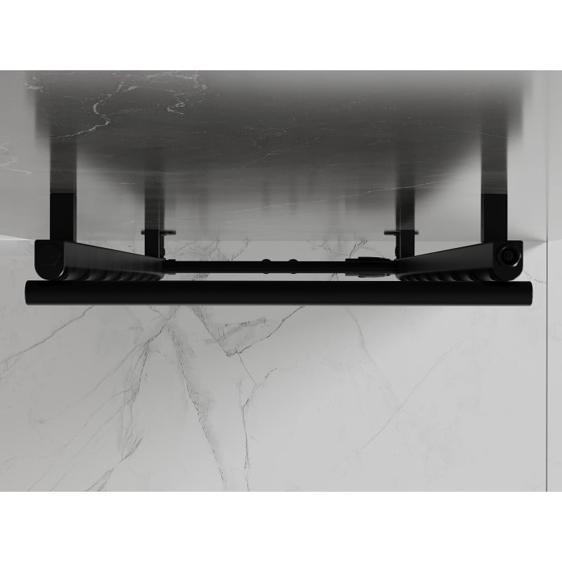 Mexen Saturn radiateur de salle de bains 1200 x 500 mm, 409 W, noir - W108-1200-500-00-70