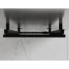 Mexen Saturn radiateur de salle de bains 1200 x 500 mm, 409 W, noir - W108-1200-500-00-70