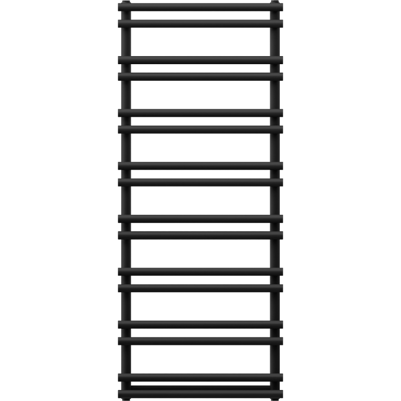 Mexen Saturn radiateur de salle de bains 1200 x 500 mm, 409 W, noir - W108-1200-500-00-70