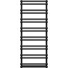 Mexen Saturn radiateur de salle de bain 1200 x 500 mm, 409 W, noir - W108-1200-500-00-70