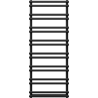Mexen Saturn radiateur de salle de bains 1200 x 500 mm, 409 W, noir - W108-1200-500-00-70