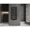 Mexen Saturn radiateur de salle de bains 1200 x 500 mm, 409 W, noir - W108-1200-500-00-70